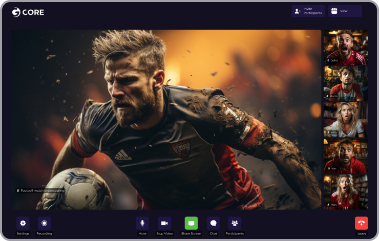 Make your broadcasts interactive